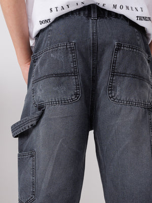 WOVEN PANTS Dark Gray / 14