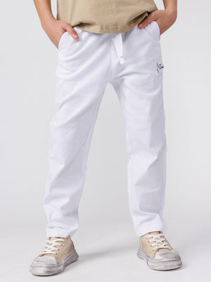 WOVEN PANTS Cream / 14