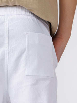 WOVEN PANTS Cream / 14