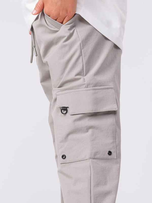 CARGO WOVEN PANTS Gray / 14