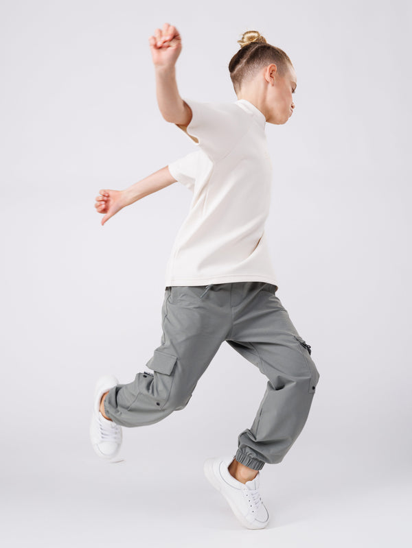CARGO WOVEN PANTS Saladin / 14