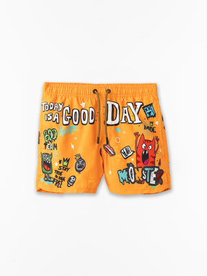 SWIMWEAR Orange / 14