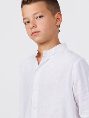 FASHION BUTTONED SHIRT Cream / 14