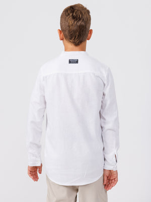 FASHION BUTTONED SHIRT Cream / 14