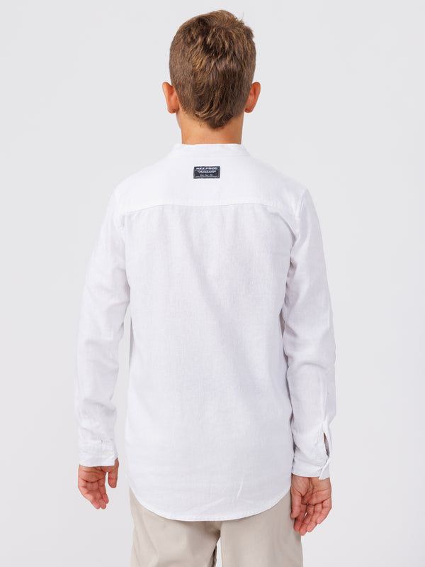 FASHION BUTTONED SHIRT Cream / 14
