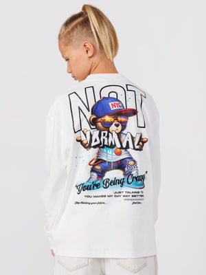 LONG SLEEVE T White / 14