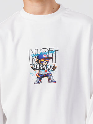 LONG SLEEVE T White / 14