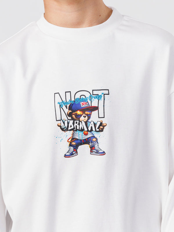 LONG SLEEVE T White / 14