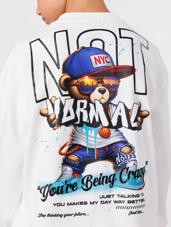 LONG SLEEVE T White / 14