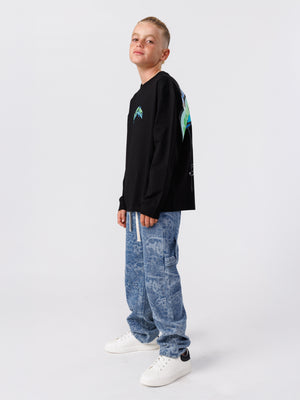 LONG SLEEVE T Black / 14