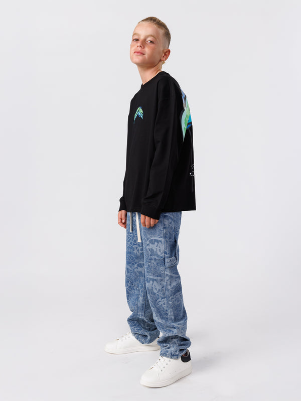 LONG SLEEVE T Black / 14