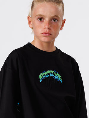LONG SLEEVE T Black / 14