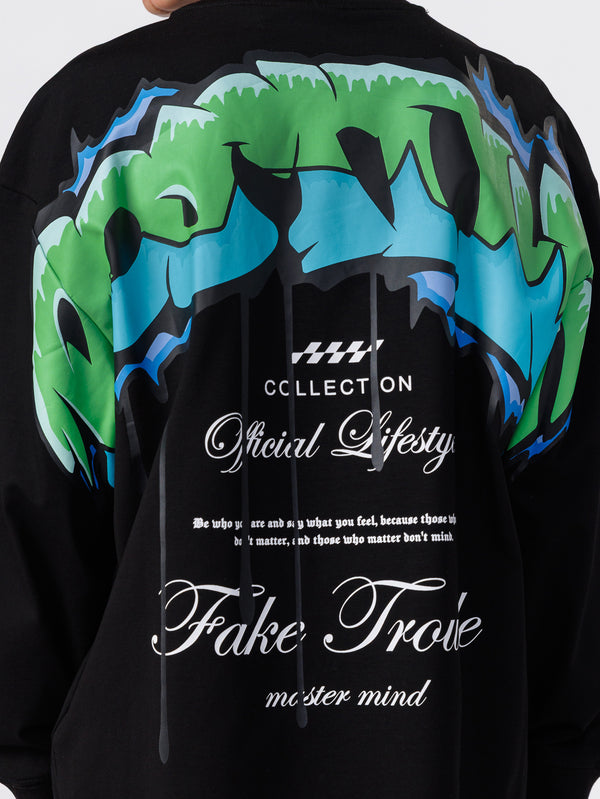 LONG SLEEVE T Black / 14