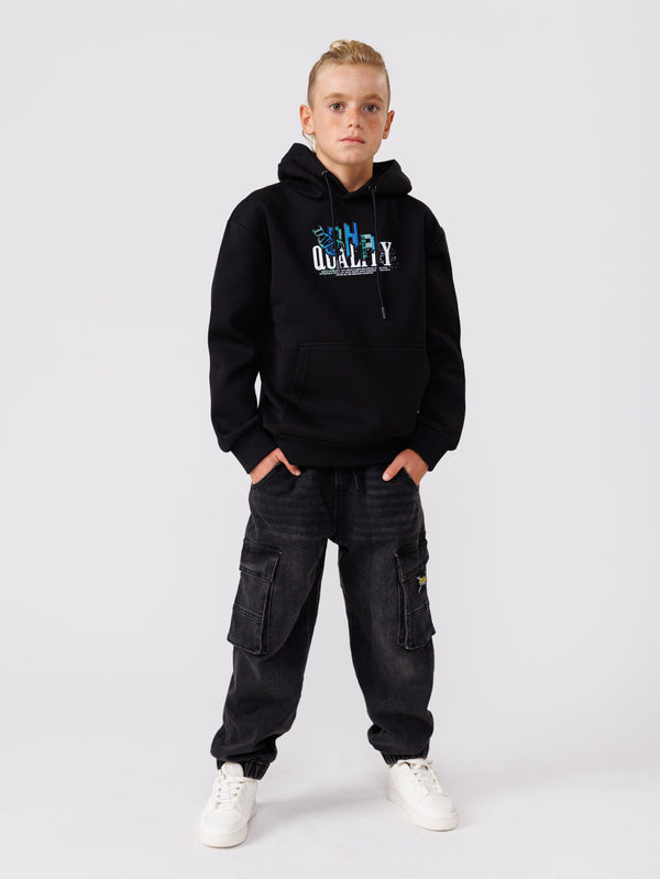 FASHION HOODIE Black / 7
