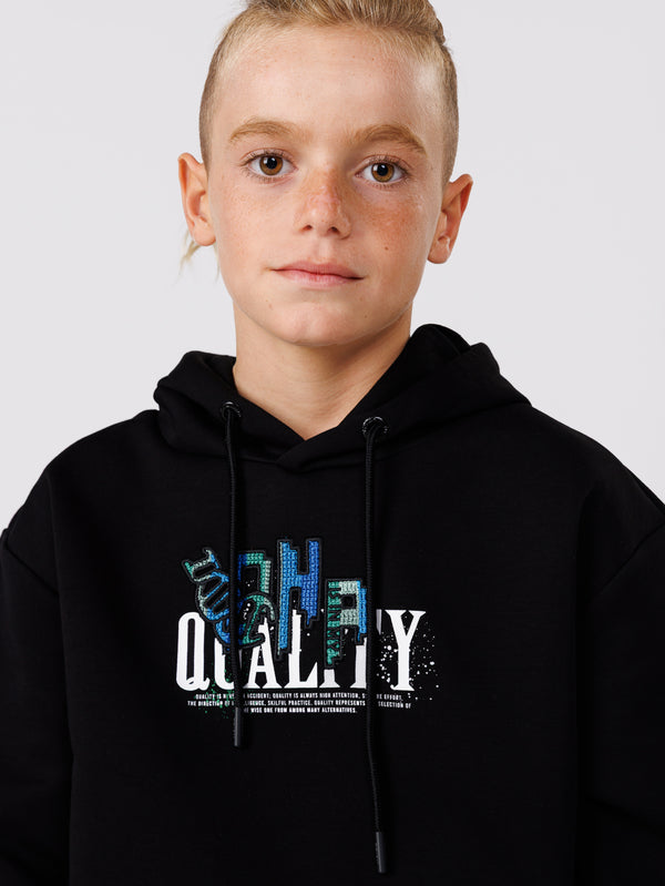 FASHION HOODIE Black / 7