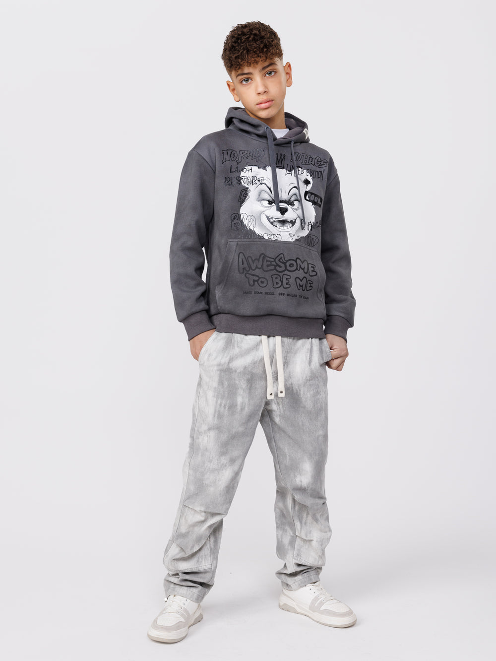 FASHION HOODIE Gray / 14