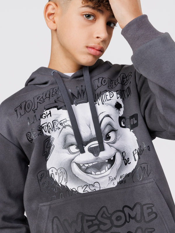 FASHION HOODIE Gray / 14