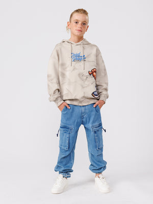 FASHION HOODIE Stone / 14
