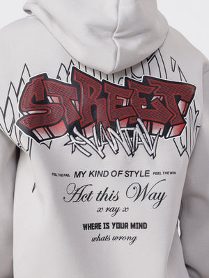 FASHION HOODIE Light Gray / 14