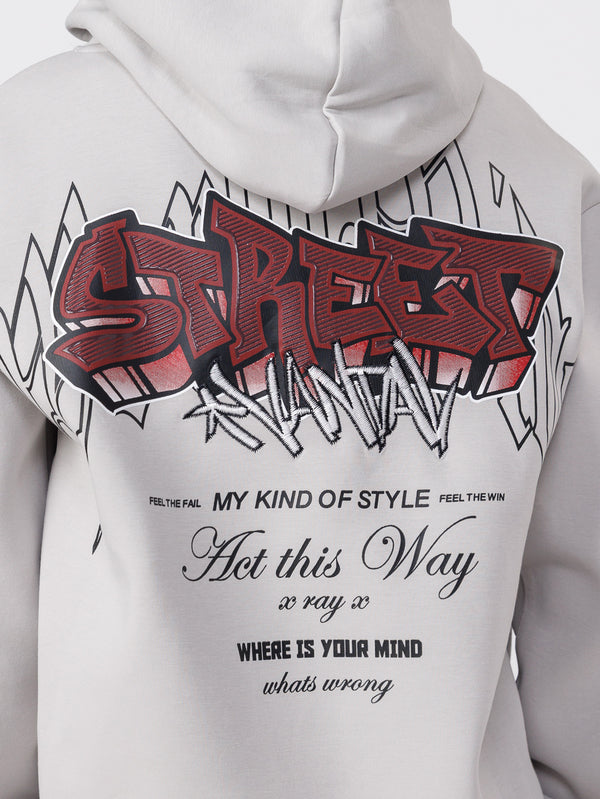FASHION HOODIE Light Gray / 14
