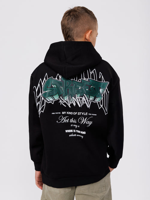FASHION HOODIE Black / 14