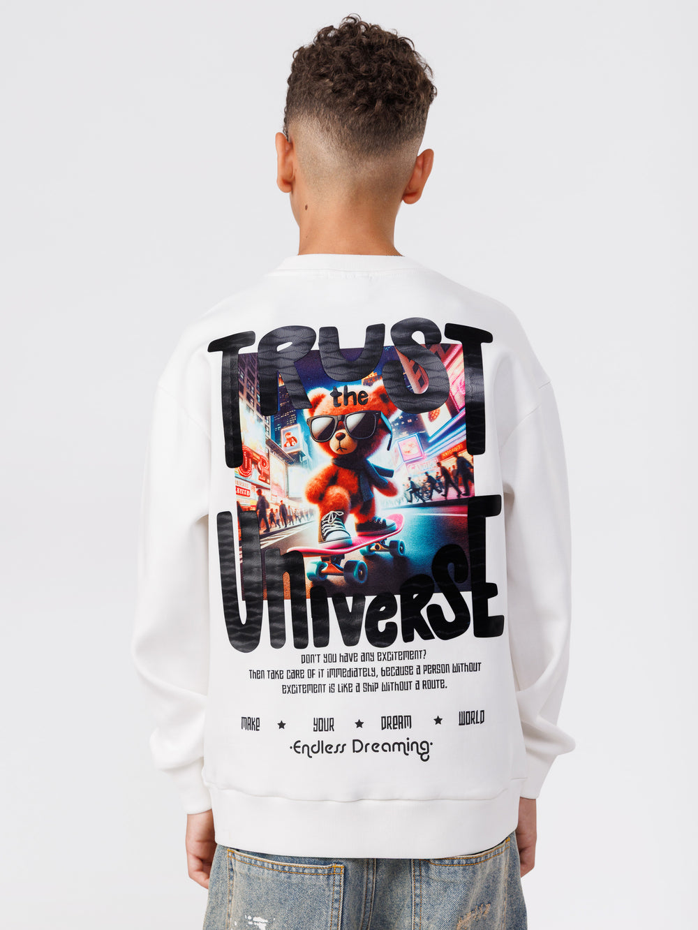 FASHION SWEATSHIRT White / 14