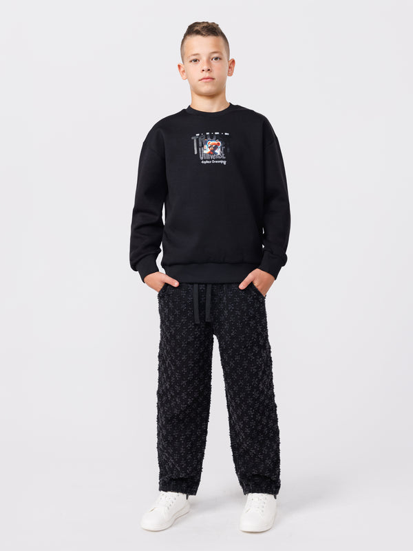 FASHION SWEATSHIRT Black / 14