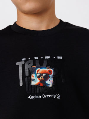 FASHION SWEATSHIRT Black / 14