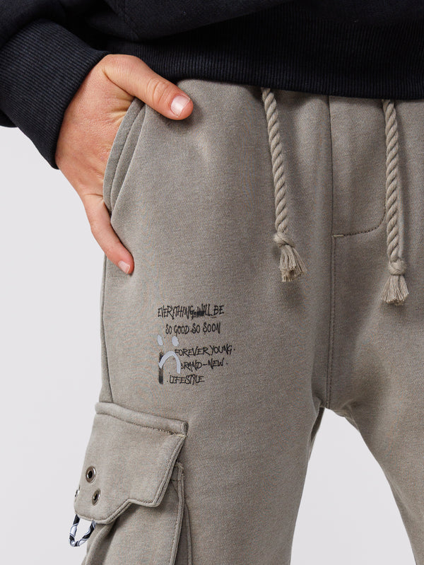 SWEATPANTS Khaki / 10