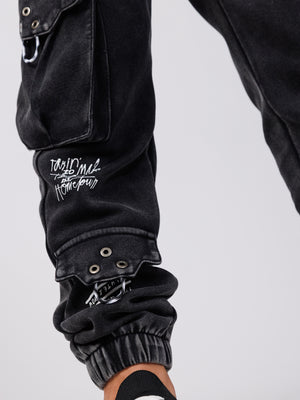 SWEATPANTS Black Gray / 14