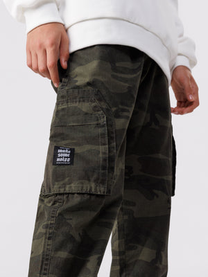 CARGO WOVEN PANTS Camouflage / 14