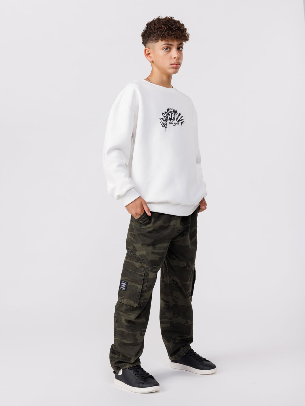 CARGO WOVEN PANTS Camouflage / 14