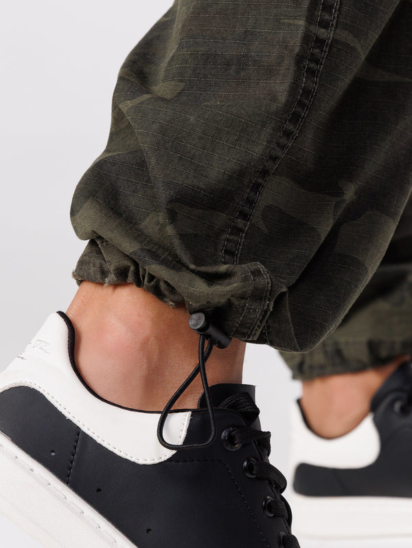 CARGO WOVEN PANTS Camouflage / 14