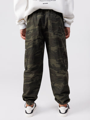 CARGO WOVEN PANTS Camouflage / 14