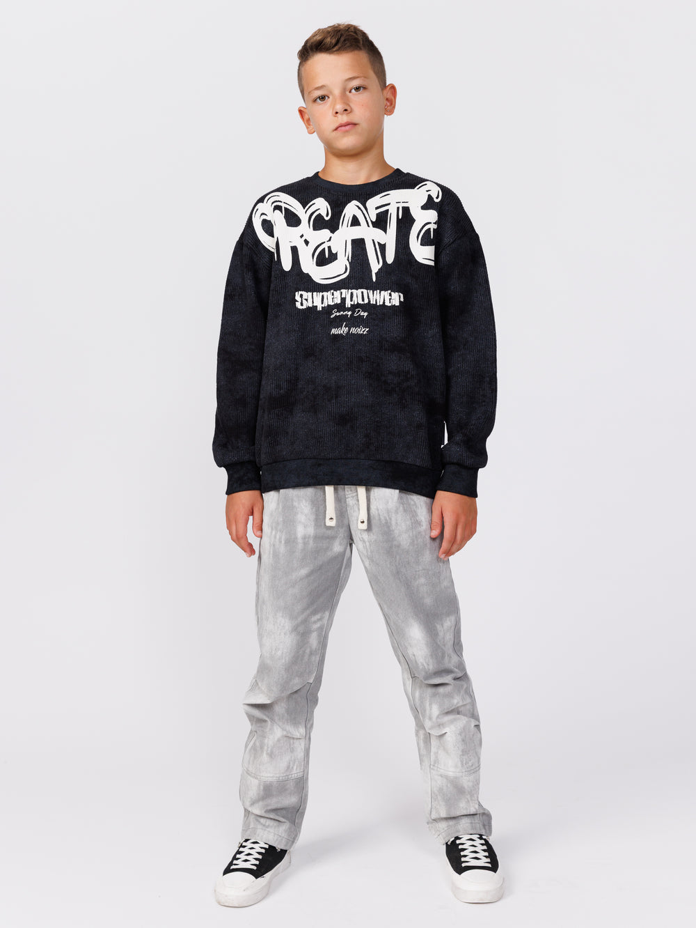 CARGO WOVEN PANTS Gray / 14