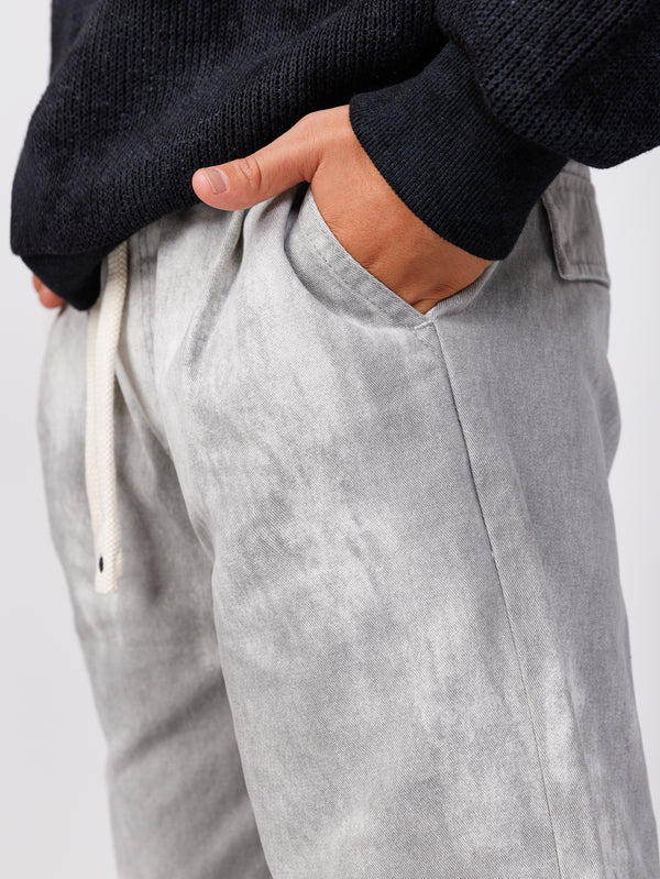 CARGO WOVEN PANTS Gray / 14