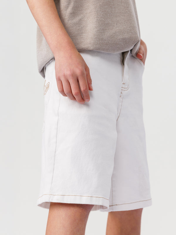 JEANS BERMUDA White / 14