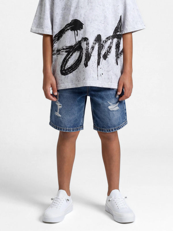 JEANS BERMUDA Blue / 14