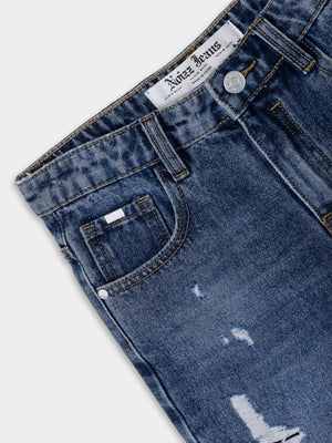 JEANS BERMUDA Blue / 14