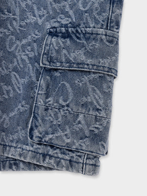 JOGG JEANS BERMUDA Light Blue / 14