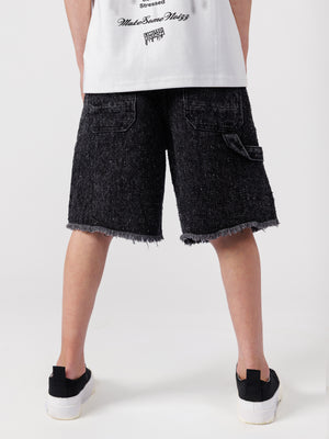 JEANS BERMUDA Black / 14
