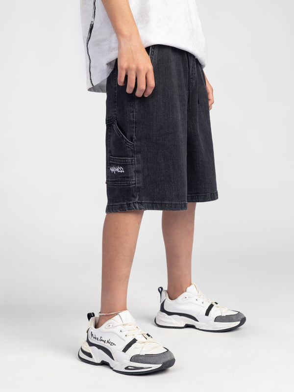 JEANS BERMUDA Black / 14