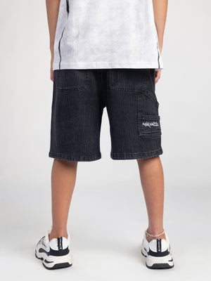 JEANS BERMUDA Black / 14