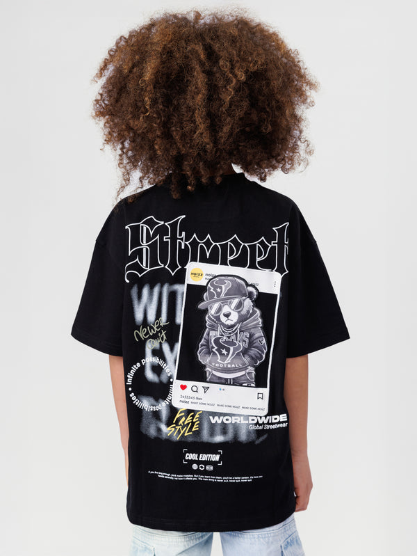 FASHION T-SHIRT Black / 14