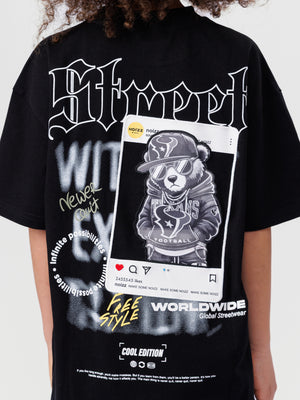 FASHION T-SHIRT Black / 14