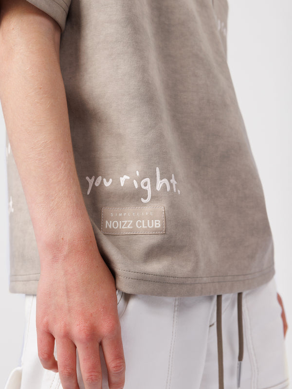FASHION T-SHIRT Stone / 14