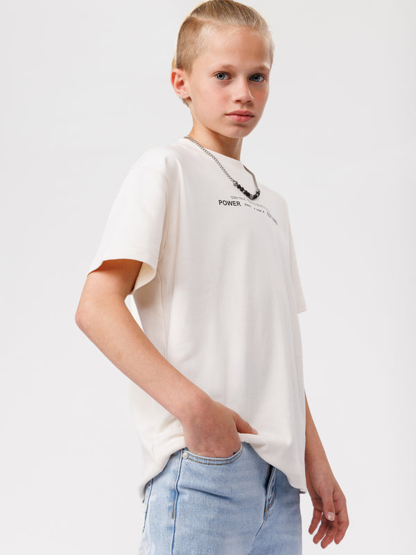 FASHION BASIC T-SHIRT Cream / 14