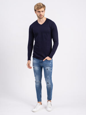 KNITWEAR Navy / XXL