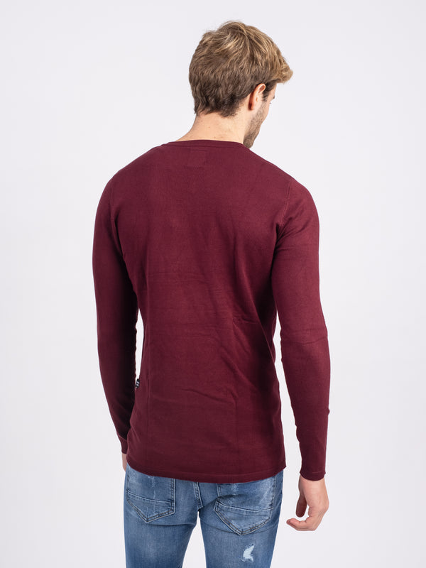 KNITWEAR Wine / XXL