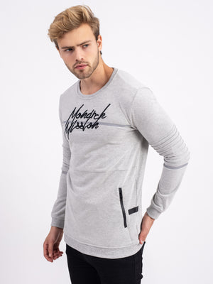 SWEATSHIRT Melange / XXL